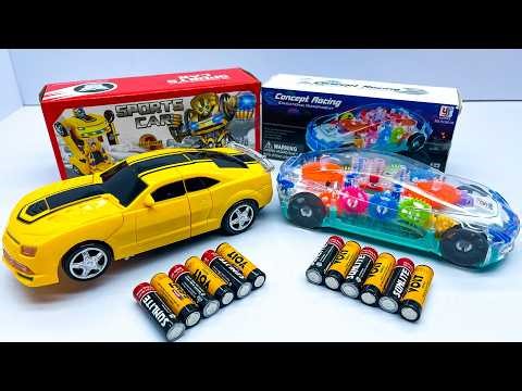 Unboxing RC 3D Transparent Car & TRANSFORMERS Robot Car Toys | Epic Toy Reveal!