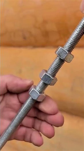 tips for connecting threaded rods withouth welding #shorts