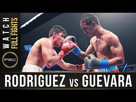 Rodriguez vs Guevara FULL FIGHT: June 3, 2016 - PBC on Spike
