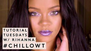 54K views · 1.4K reactions | Ready for Rihanna's first-ever makeup tutorial?! Get ready for Tutorial Tuesdays with Rihanna where she shares a new makeup tutorial every week. This week, Rihanna shows you how to create a look using her newly launched Fenty Beauty #CHILLOWT holiday collection! | fentybeauty | Facebook