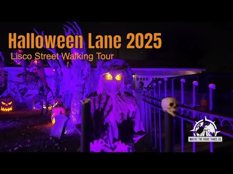 Lisco Street, Whittier - Halloween Walk 2025