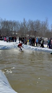 Skis, speed, and a splash of chaos. Slush Cup 2025 brought the heat (and the wipeouts)! 🙌🏻🎉 | Asessippi Resort