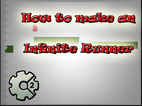 Construct 2 - How to make a simple infinite runner part 1