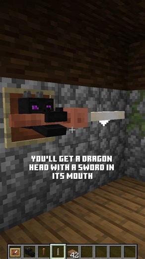 dirtslab on Instagram: "2 best building ideas with dragon head in Minecraft #minecraft #minecraftideas #monecrafttutorial #minecraftbuilding #minecraftbuild #minecraftfurniture"