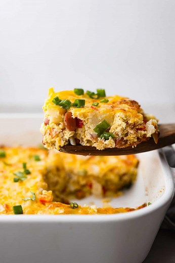 21K views · 163 reactions | Recipe here: https://therecipecritic.com/cowboy-breakfast-casserole/ Cowboy breakfast casserole is a hearty dish that’s chock full of breakfast favorites (eggs, bacon, sausage, beans, cheese, potatoes, and more!) and super easy to make! | The Recipe Critic | Facebook