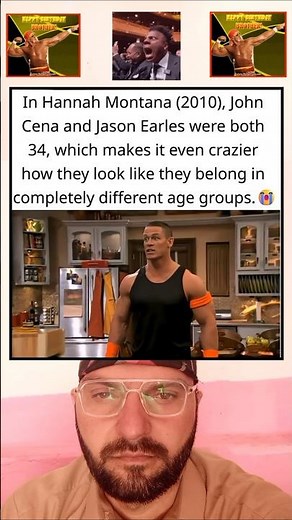 In Hannah Montana (2010) John Cena and Jason Earles Were 34😅😅😅