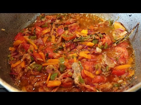 Step by Step Saltfish Stew