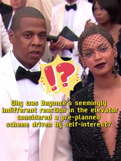 Why was Beyoncé's seemingly indifferent reaction in the elevator considered a pre-planned scheme driven by self-interest? #solangeknowles #jayz #beyoncé #cheating #Celebritygossip