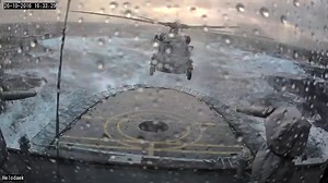97K views · 1.6K reactions | A Royal Danish Air Force MH-60R Seahawk tests bad weather landing operations on a Danish Navy Thetis-class Arctic patrol ship during trials around the Faroe Islands back in 2016. Video from Forsvaret | Vertical Magazine | Facebook