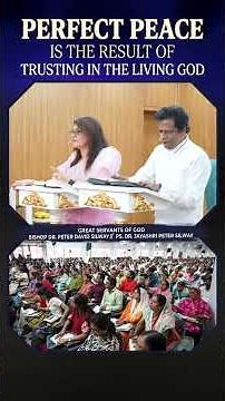 PERFECT PEACE IS THE RESULT TRUSTING THE LIVING GOD! | Bishop Peter | Sunday Church | 07/06/2026 |
