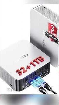 GEEKOM A8 Max Mini PC with AMD Ryzen 9 8945HS(Upgraded 8745HS), 32GB DDR5 1TB SSD #geekom