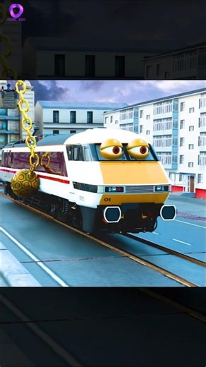 A ball hit a train badly see what happened #shorts