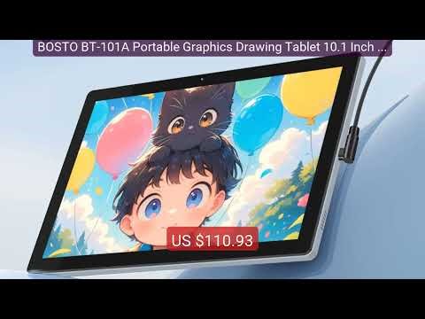 BOSTO BT-101A Portable Graphics Drawing Tablet 10.1 Inch IPS ... — Amazing Value 2026 | Must Have!
