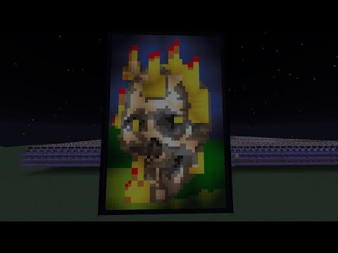 Caveira de LED que muda de cor no Minecraft | Desafio do LED Viniccius13