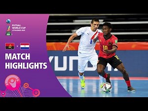 Angola v Paraguay | FIFA Futsal World Cup 2021 | Match Highlights