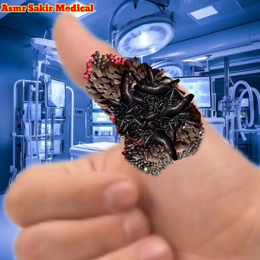 Hand infaction maggots remove the video for women #reele #training #relaxing #shorts #removal Asmr Sakir Medical | Asmr Sakir Medical