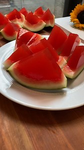 Sweet, sour and SPIKED Watermelon Jell-O Shots 🍉 Follow @foodnetwork on TikTok for more: https://foodtv.com/tiktok Get the recipe: https://foodtv.com/3OAKFDl | Food Network