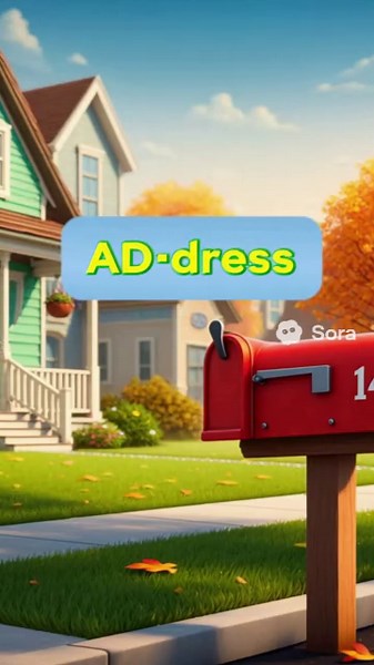 How to Pronounce “Address” | English Word Pronunciation