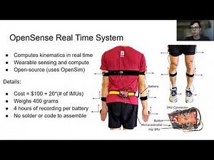 Presentation: An open-source and wearable system for measuring 3D human motion in real-time