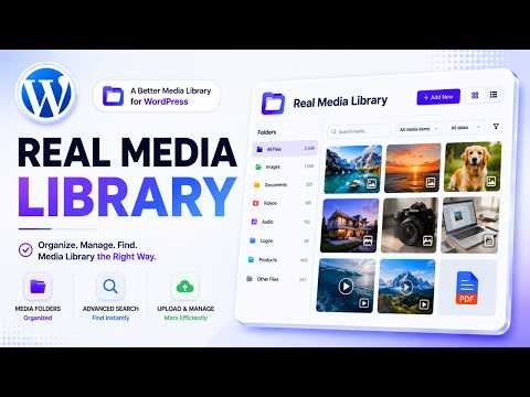 Day 17 | Learn WordPress | Real Media Library Plugin Setup