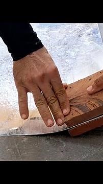 Ferramenta caseira para dobrar zinco - faça você mesmo sua calha