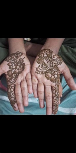 simple henna design#ytshorts #mehandi design# chala days tharuvatha mehandi peta