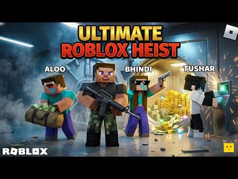 We Became ROBBERS in ROBLOX 💰 | Biggest Bank & Jewelry Robbery!