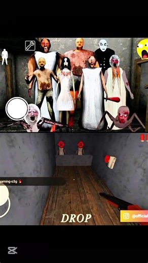 Granny Gamer Funny short 🤣🤣#shorts #grannygame #granny #viral