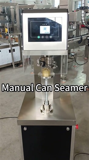 20-25 Cans/min:Manual Can Seamer for Tin Cans
