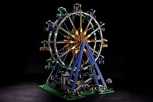 Brick Loot Lighting Kit for Lego Ferris Wheel 10247 – LED Lights, Customizable Features, Easy Installation – Compatible with Lego Sets, Enhance Your Display, Perfect for Lego Enthusiasts