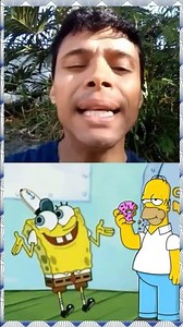 Fantastic dubbing SpongeBob and Homer Simpson, the guy is amazing lol