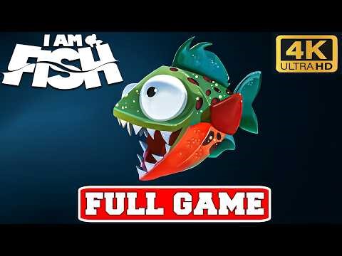 I AM FISH Gameplay Walkthrough FULL GAME No Commentary (PC 4K 60FPS Longplay)