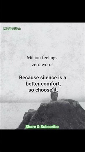 silence is a better way #shorts