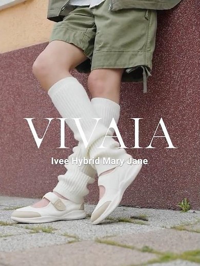 VIVAIA Ivee Mary Jane Sneaker: Where Elegance Meets All-Day Comfort #vivaia