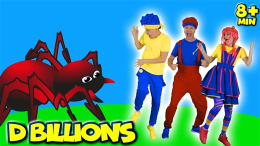 Spider Robot MORE D Billions Kids Songs | D Billions