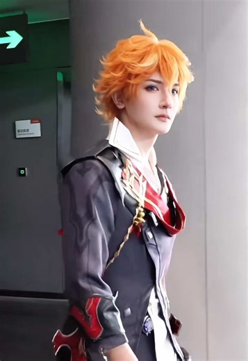 Let’s meet Tartaglia on day one of 2026 video cr: RD six_teen #genshinimpact #tartagliagenshinimpact #tartagliacosplay #原神 #huangjingxiang #cosplay
