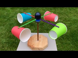 How to Make a Wind Vane - DIY School Project - Anemometer at Home