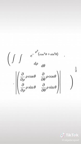The GaussIan integral. #science #math #mathematics #maths #physics #mathmemes #calculus #education #mathstudent #integrals #gauss