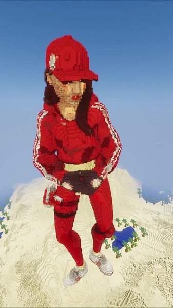 Minecraft Stop Motion! Ruby Fancy Feet Emote #Minecraft #Fortnite #Animation #stopmotion#minecraftbuilding #fyp