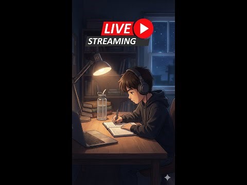 Study With Me Live — Calm Lo-Fi Music for Deep Focus | Homework & Exam Prep