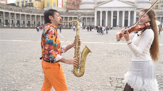 FELICITA' 🎷🇮🇹🎻 Daniele Vitale Sax & Karolina Protsenko | Daniele Vitale Sax