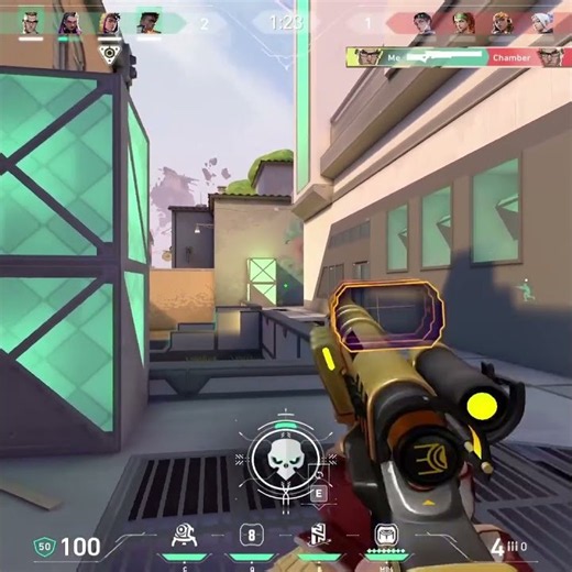Valorant • 4K Chamber "Tour De Force" • Insane sniping #valorant #chamber #ascentvalorant #valorant
