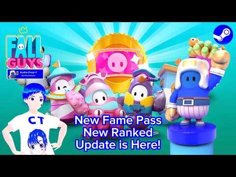 BlueBlurChamp's Fall Guys: Fame Pass and Ranked and more is Here!
