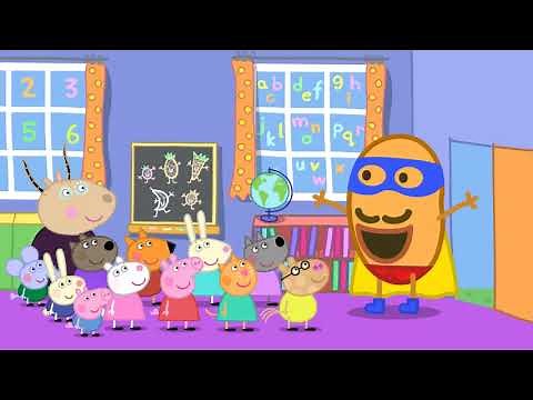 Mr Potato Comes to Town |Peppa Pig Songs |Peppa Pig |Cartoon for Children