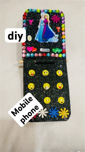 DIY mobile phone/ DIY mobile making with paper/easy paper craft