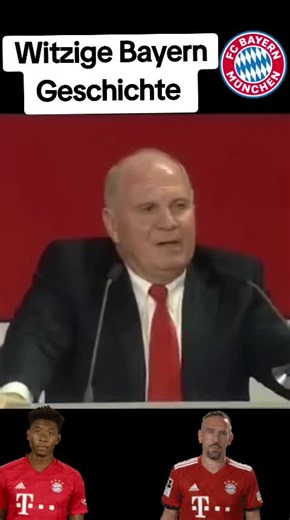Witzige Geschichte vom FC Bayern. Präsident Hoeneß mit witziger Geschichte über seine Spieler. #fcbayern #ribery #alaba #bundesliga #fußball