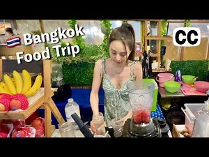 [2022 Thailand 🇹🇭 Bangkok Solo Trip 4K Vlog] Day 1 Meet a popular beauty nightlife