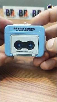Amazing Gadget Retro Cassette Player Voice Recorder