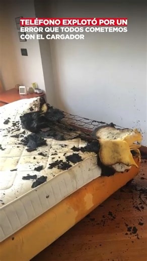 Teléfono explotó por un error que todos cometemos con el cargador | Periodista Martin Méndez | Badabun