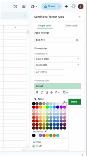 Highlight Any Date After a Specific Date Instantly 🤯